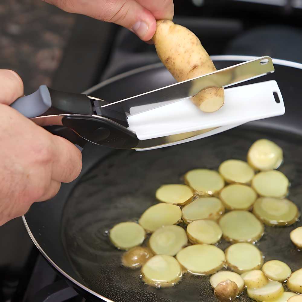 🔥 Clever Cutter 2-in-1  Magic Tool!