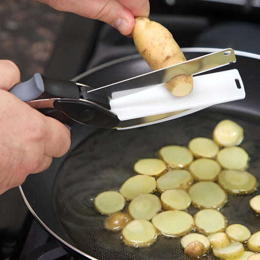 🔥 Clever Cutter 2-in-1  Magic Tool!