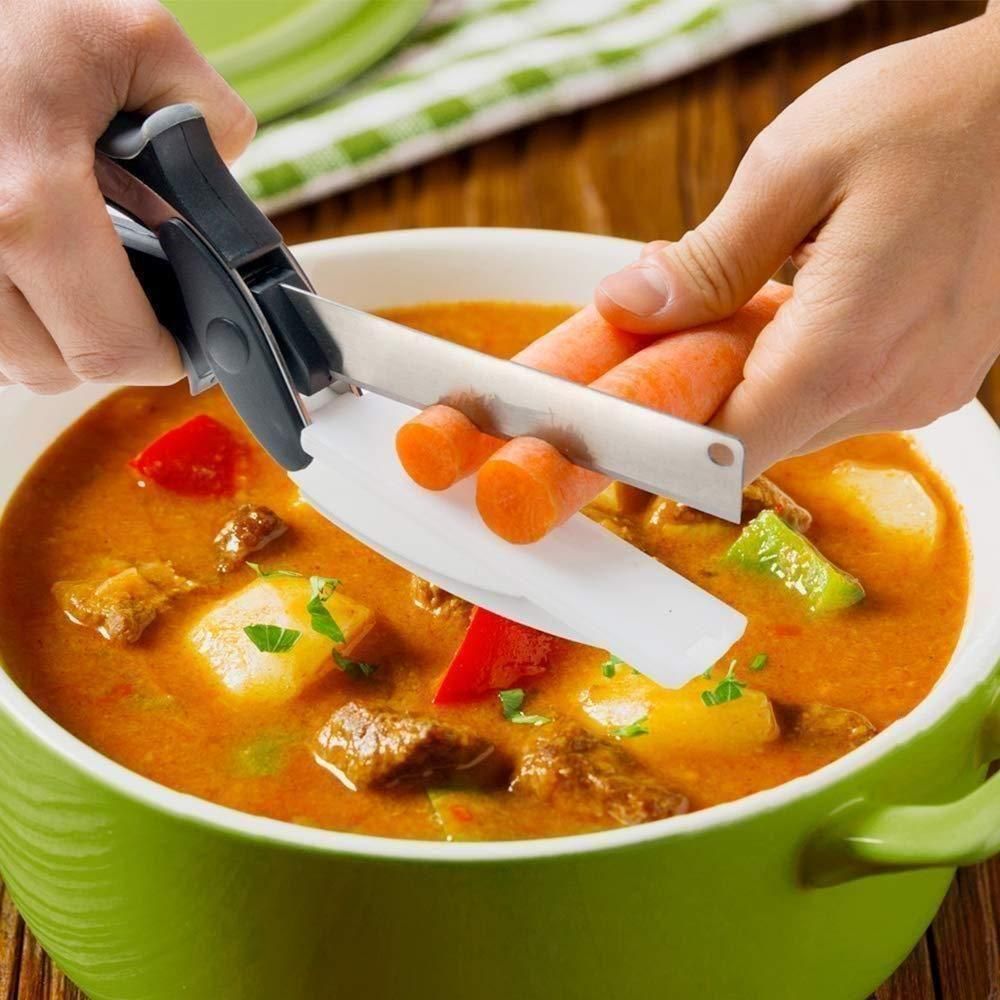 🔥 Clever Cutter 2-in-1  Magic Tool!